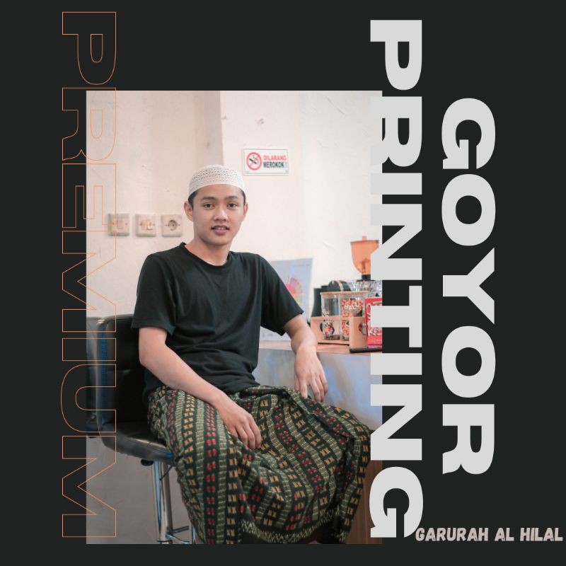 SARUNG GOYOR PRINTING PREMIUM GORURAH AL HILAL /GOYOR/TENUN/ATBM