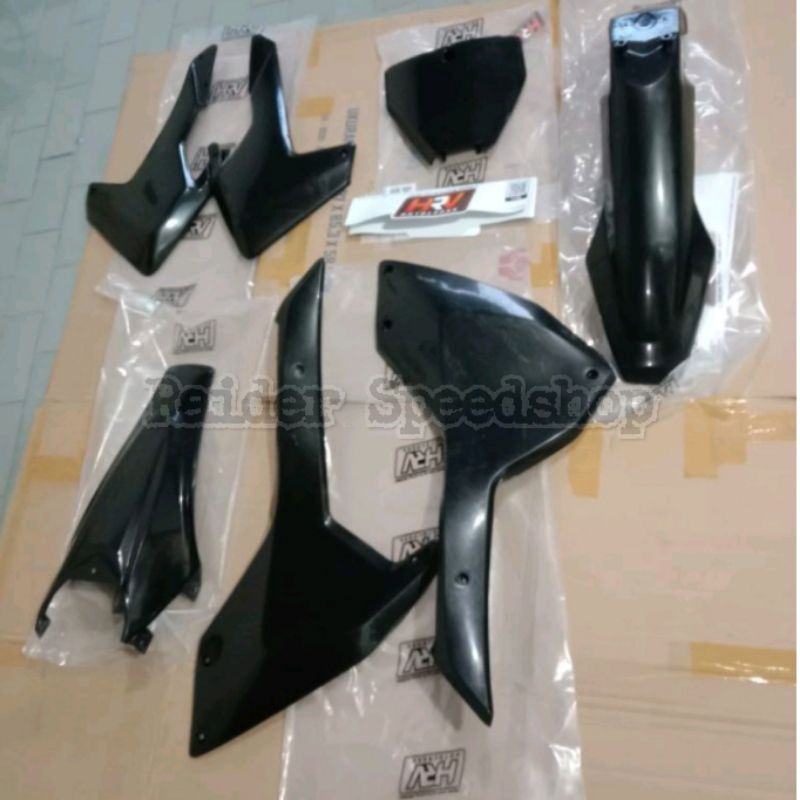 Cover set coverset trail HUSQVARNA 250 spakbor depan belakang Cover Body Papan Nomer HUSQVARNA