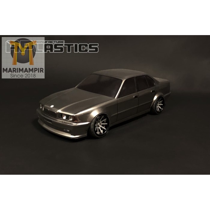Marimampir APLASTICS RC BMW E34 SEDAN CLEAR BODY (193MM) #AP-E34S