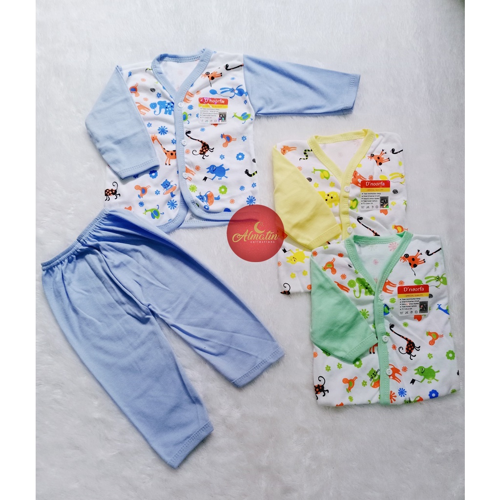 Setelan Piyama Bayi Baju Bayi 0-12 Bulan / Baju Bayi Panjang