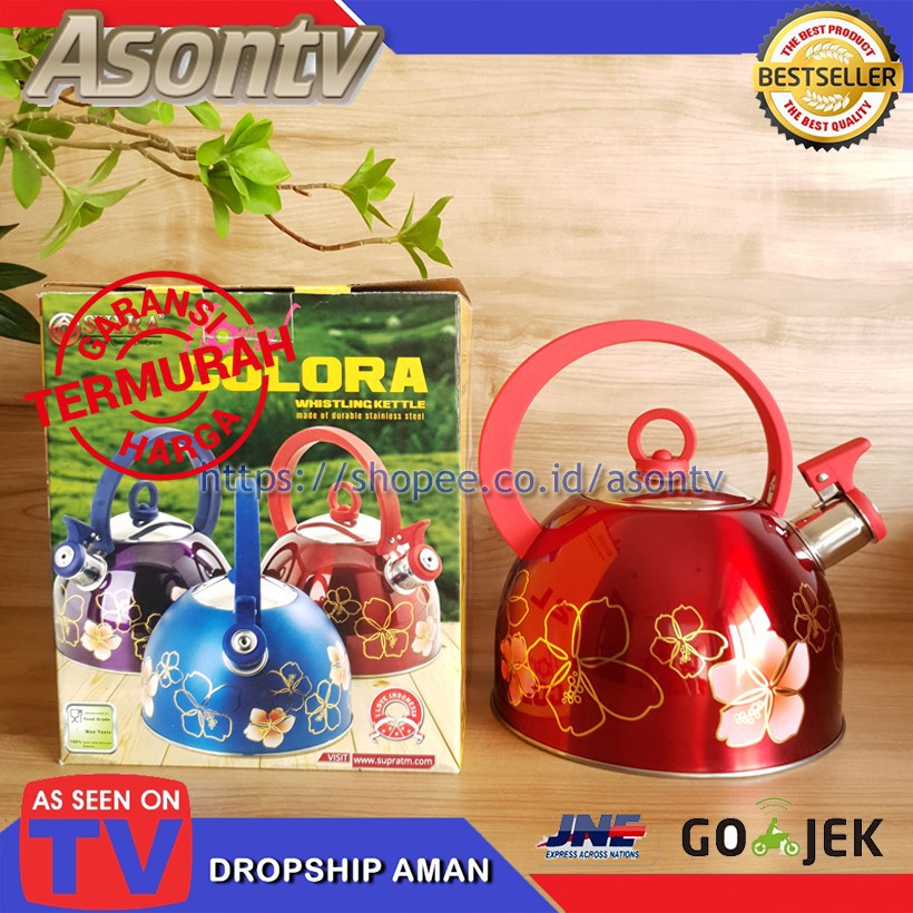 VT56J SUPRA TEKO SIUL WARNA / KETEL COLORA / Bisa bunyi KUALITAS TERBAIK (Ready MERAH UNGU)