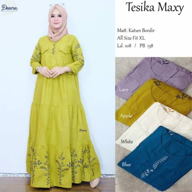 Tesika Maxy Dress / Gamis by Denora