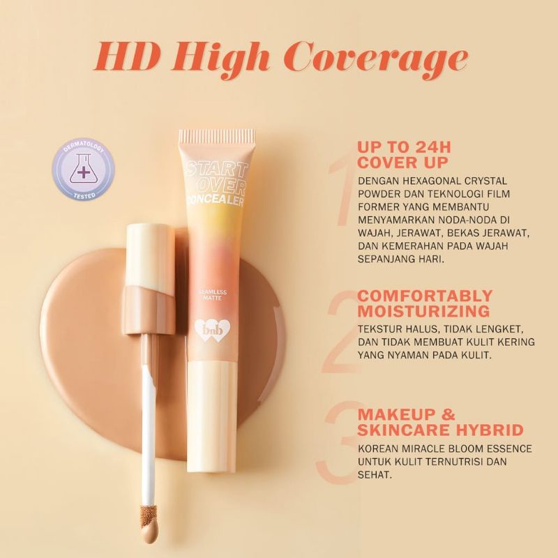 BNB Barenbliss Korean Bloomatte Start-Over Concealer