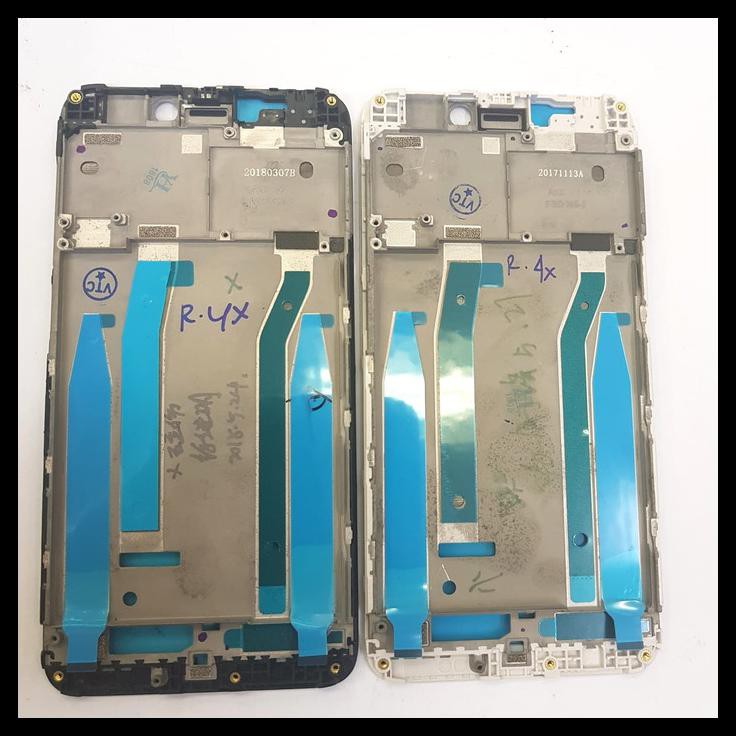 TERBARU TULANG TENGAH / FRAME LCD XIAOMI REDMI 4X REDMI 4X PRIME BLACK WHITE !!!!!!