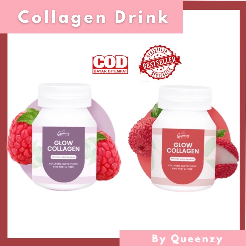 GEAMOORE -Queenzy COLLAGEN DRINK - COLLABERRY/COLLACHOCO GEAMOORE 55gr