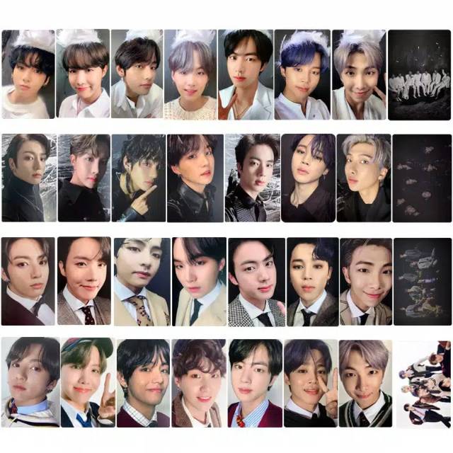 UNOFFICIAL PHOTOCARD MAP OF THE SOUL 7 BTS MOTS