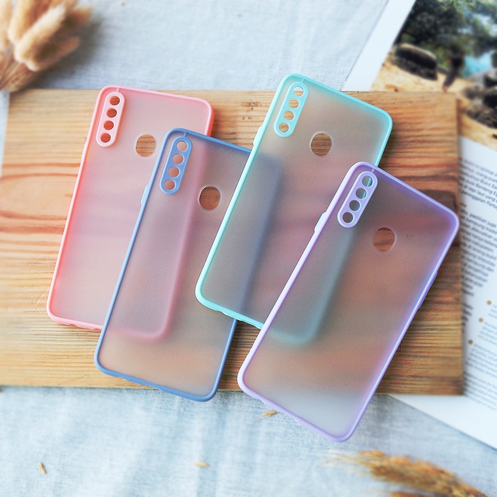 SOFTCASE SAMSUNG A22 4G A22 5G A01 CORE A02S A10S A11 A20S A30 A50 A52 A72 SOFTCASE MACARON CAMERA PROTECTOR