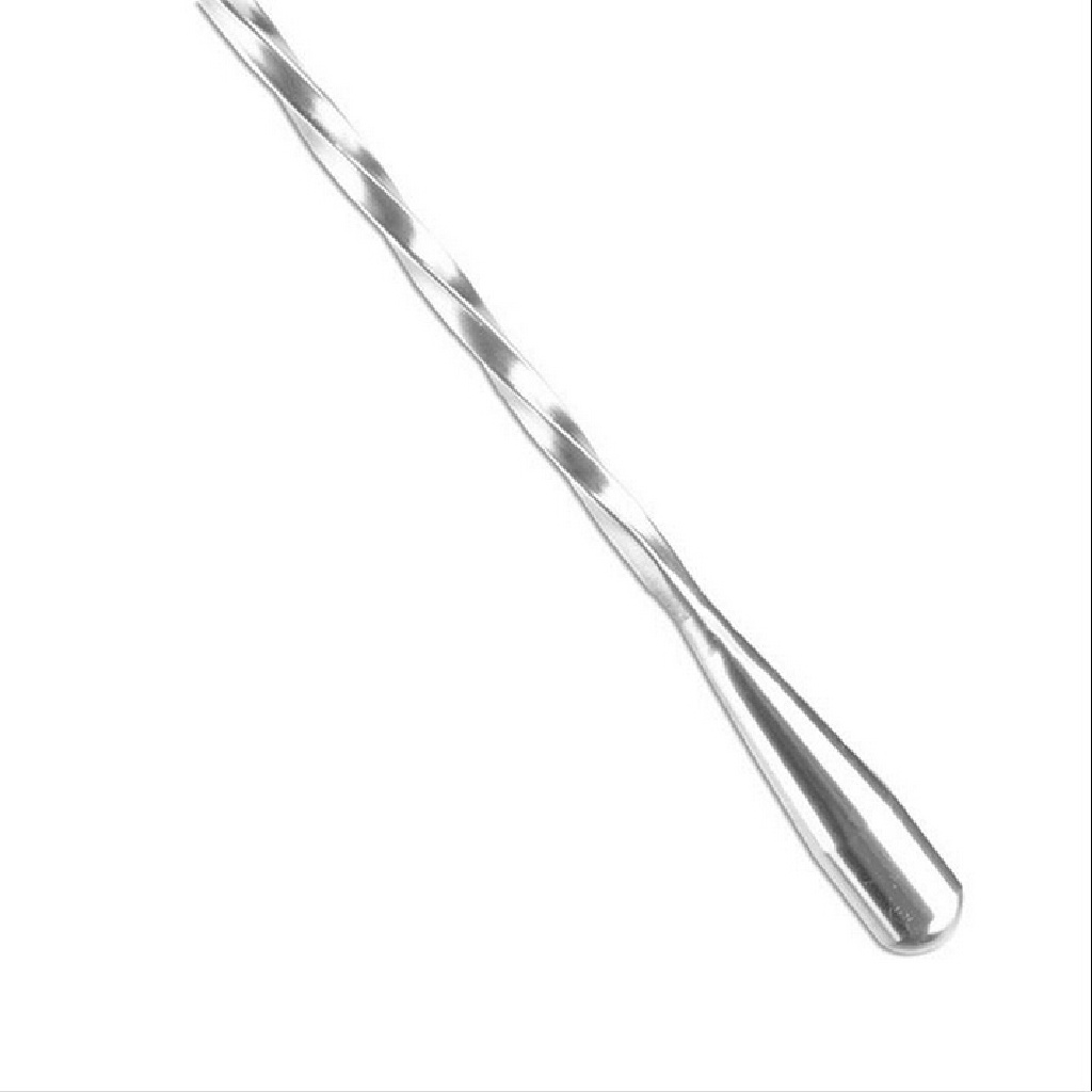 [tiantianbaofu] Stainless Steel Cocktail Mixer Stirrer Bar Puddle Stirring Spoon Ladle Boutique