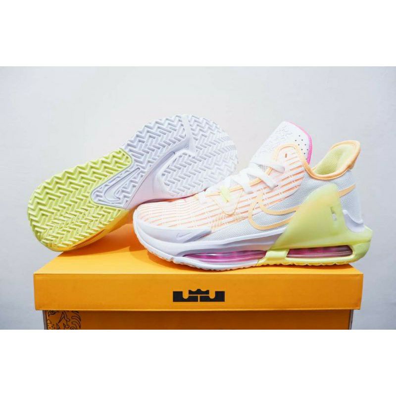 SEPATU BASKET LEBRON WITNESS 6 LOW WHITE LEMON