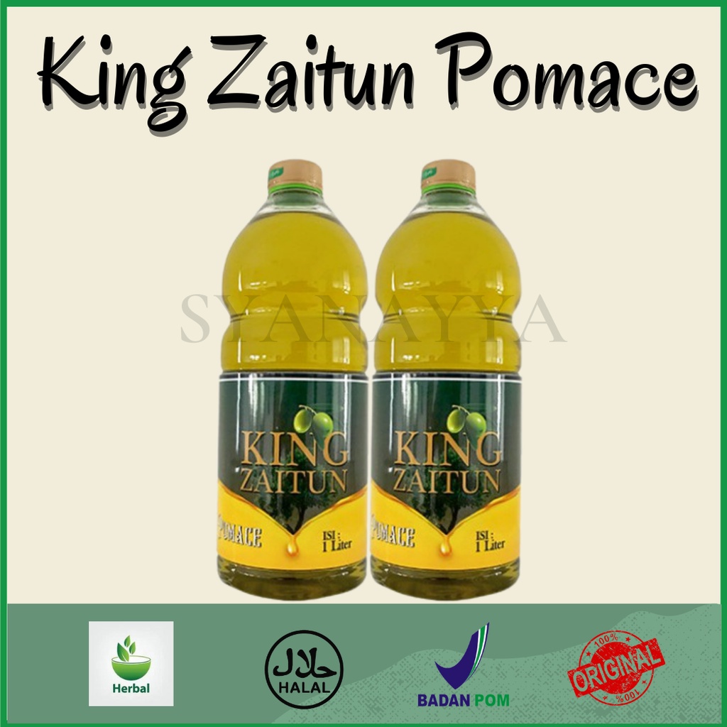 

Minyak Zaitun Pomace Minyak Zaitun untuk masak 1 liter king pomace
