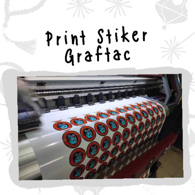 

Print Stiker Graftac untuk Komunitas, Decal, Kemasan, dll
