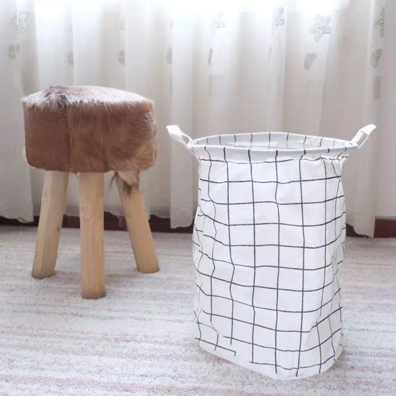 LAUNDRY BAG KERANJANG BAJU LAUNDRY KERANJANG LAUNDRY ORGANIZER KERANJANG BAJU LIPAT KANTONG PAKAIAN
