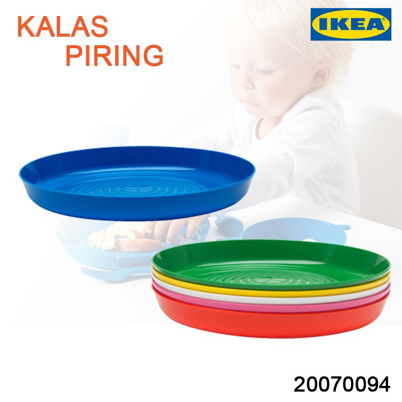 Ikea kalas piring - 6 set / peralatan makan / piring plastik