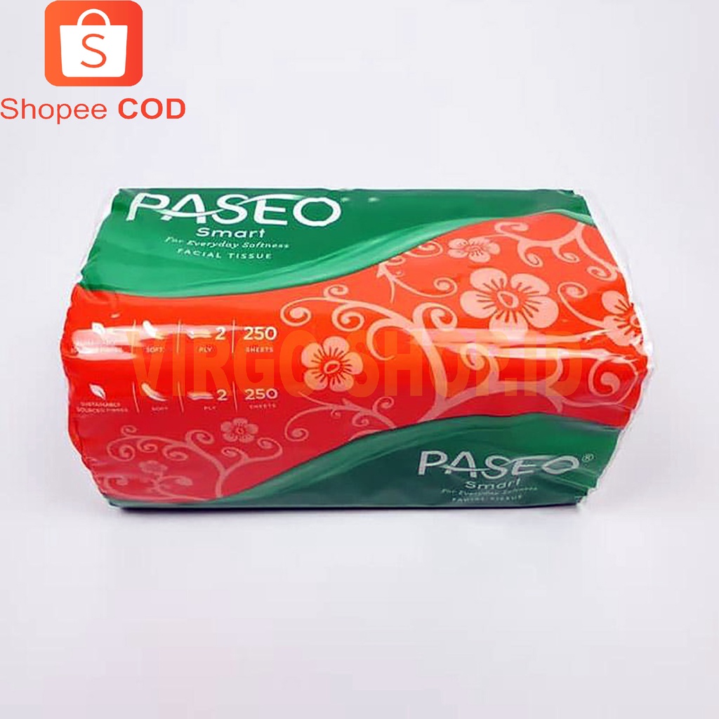 Tissue Paseo Smart 2 ply isi 250 Lembar / Tissue / Tisu / Tisu Paseo / Tisu Murah / Tisu Paseo 250 Sheet / Tissue Paseo 250 Sheet / Tisu 250 / Tissu Paseo 250 Sheet / Tissu Paseo