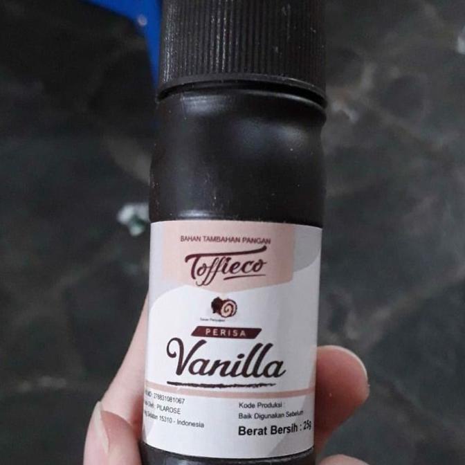 PERISA TOFFIECO TOFICO VANILLA 25 Gr / PERASA VANILI VANILA ESSENCE