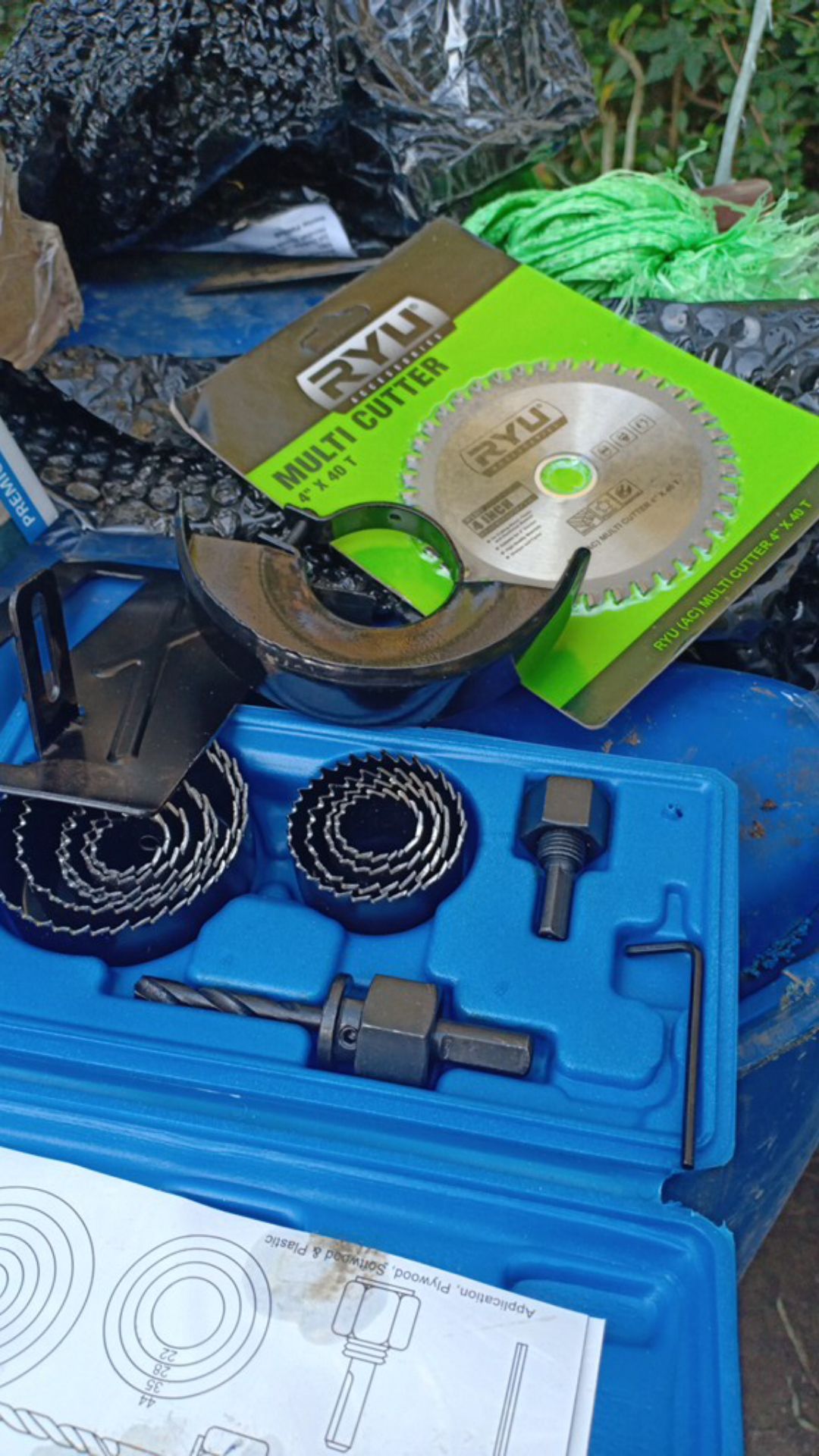 Holesaw 13 Pcs Hole Saw Pelubang Kayu 13 Pcs