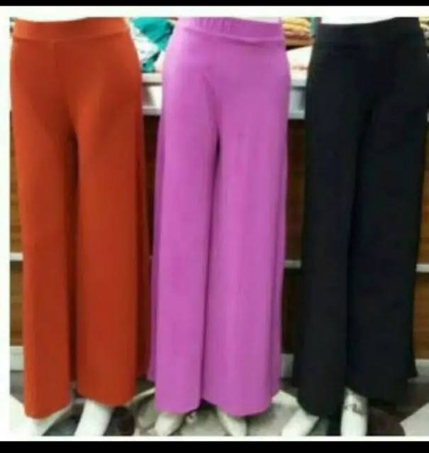 KULOT PANJANG STANDAR /CELANA KULOT PANJANG BAHAN SPANDEK