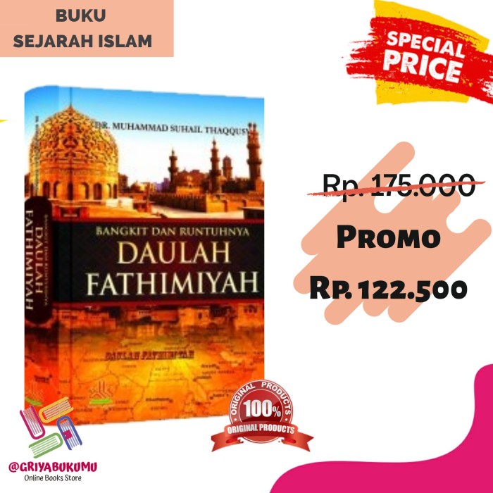 

MUST HAVE!! BUKU BANGKIT DAN RUNTUHNYA DAULAH FATHIMIYAH - SEJARAH KEJAYAAN ISLAM TERMURAH