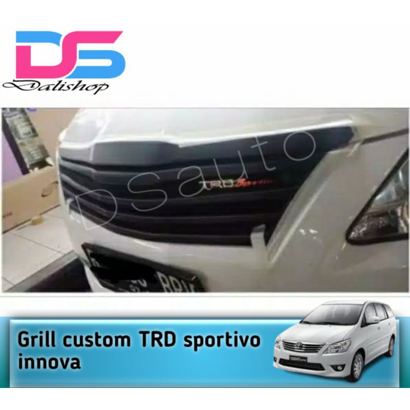 GRILL INNOVA 2012 - 2013 model garis elegan emblem TRD