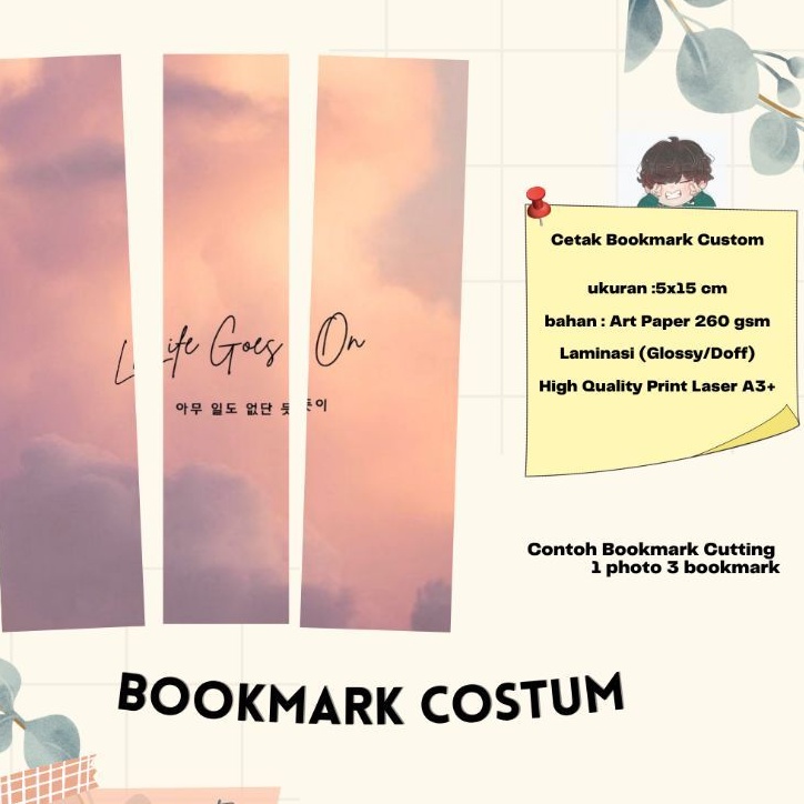 

CUSTOM BOOKMARK