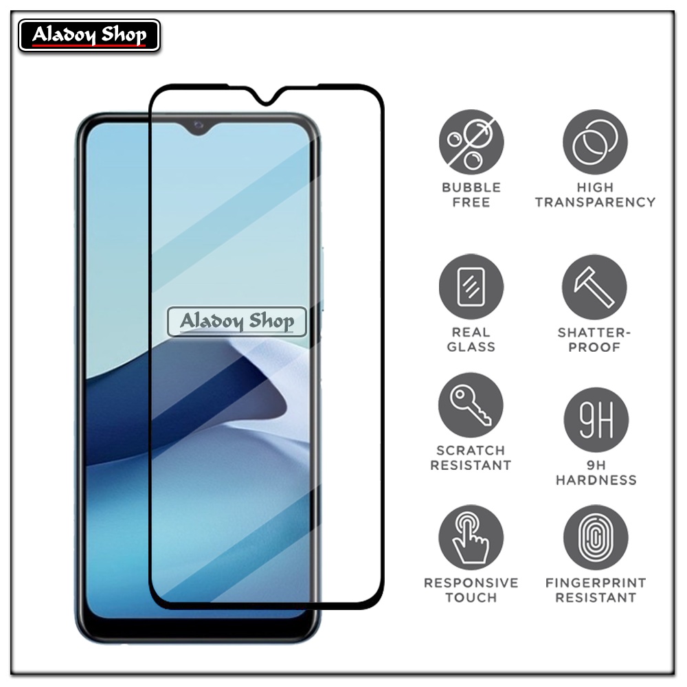 Tempered Glass VIVO Y20S PAKET 2 IN 1 Free Tempered Glass Camera