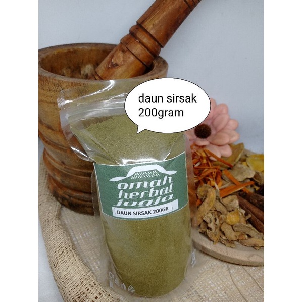 

Daun sirsak bubuk teh daun sirsak herbal untuk kanker 1 pack 200gram