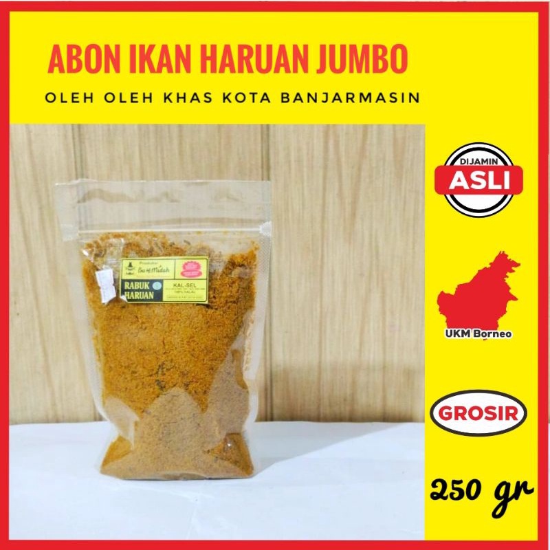 

Abon Ikan Haruan / Gabus Ibu Midah Oleh Oleh Banjarmasin, Kalimantan