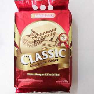 Khong Guan Classic Chocolate Wafer 350gr