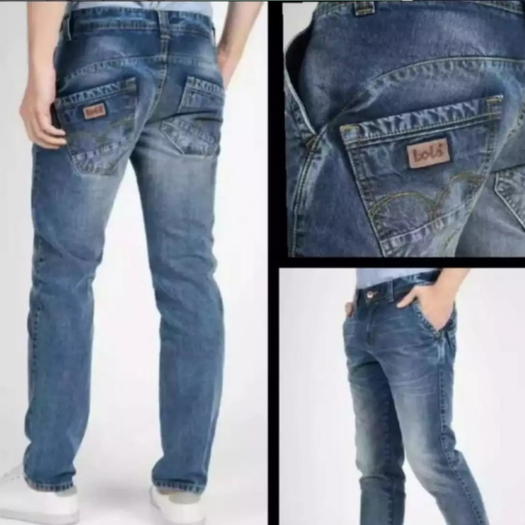  celana  lois  panjang pria jeans celana  standar original 