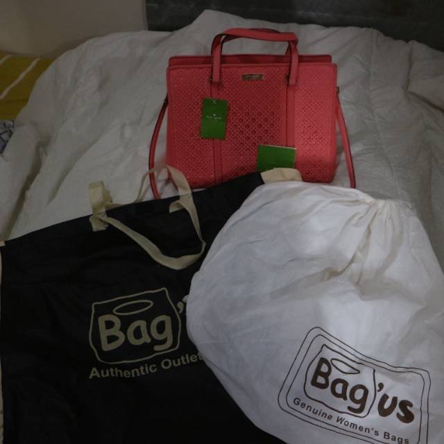 Kate spade original bag lane caning romy flamingo