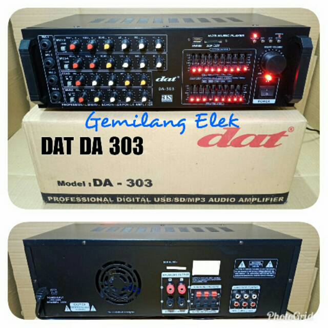 Amplifier Karaoke DAT-303