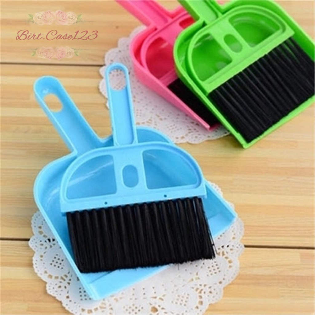 RT66 SAPU DAN PENGKI SET MINI DUSTPAN SEROK CIKRAK KECIL KEBERSIHAN KARPET MOBIL MEJA LAPTOP BC6201