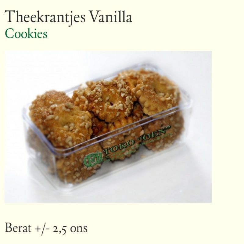 Roti  Theekrantjes toko Oen. Oleh oleh khas semarang