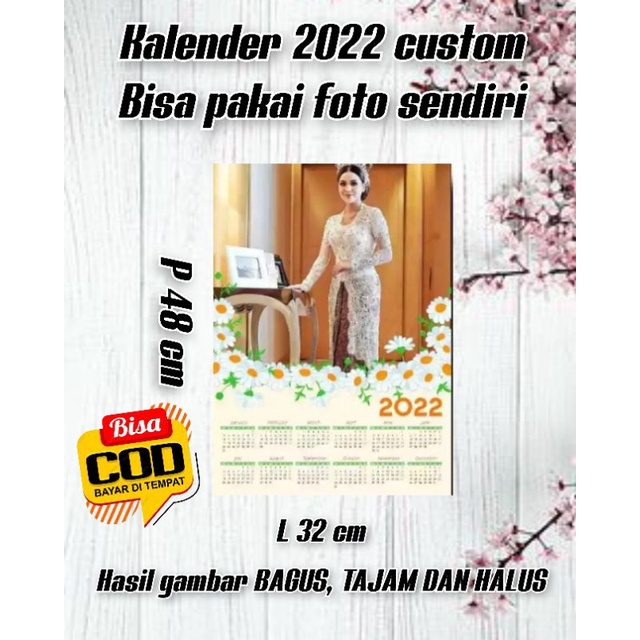 

KALENDER CUSTOM 2022 | BISA.PAKAI FOTO KEINGINAN SENDIRI