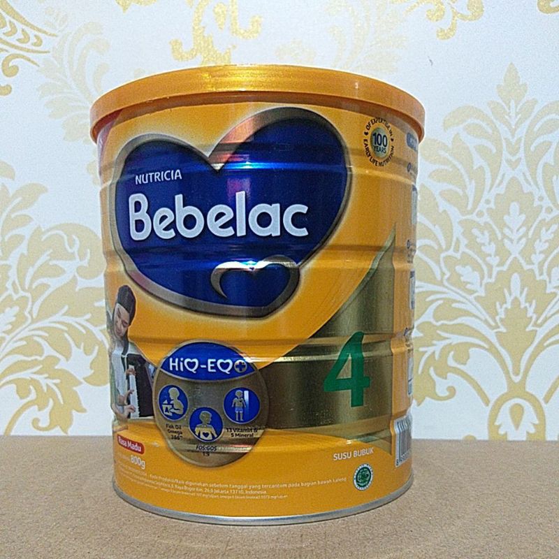 BEBELAC 3 DAN 4 KEMASAN 800GRAM VANILA/MADU