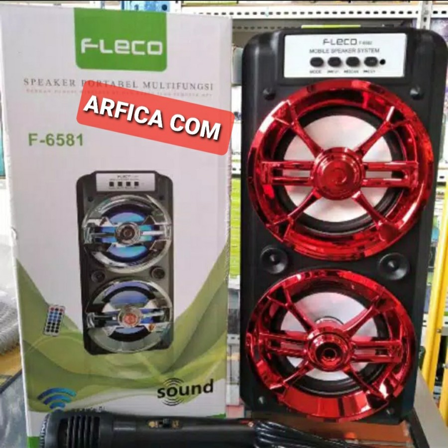 SPEAKER KARAOKE BLUETOOTH F-6581/6582 SPEAKER BLUTOOTH FLECO PLAY