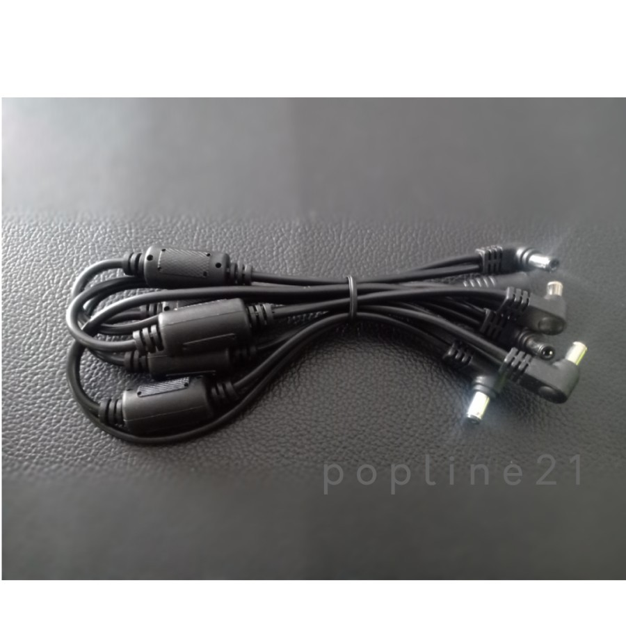 Kabel Adaptor Efek Multi / Cabang 5 DAISY CHAIN with Noise Cancel