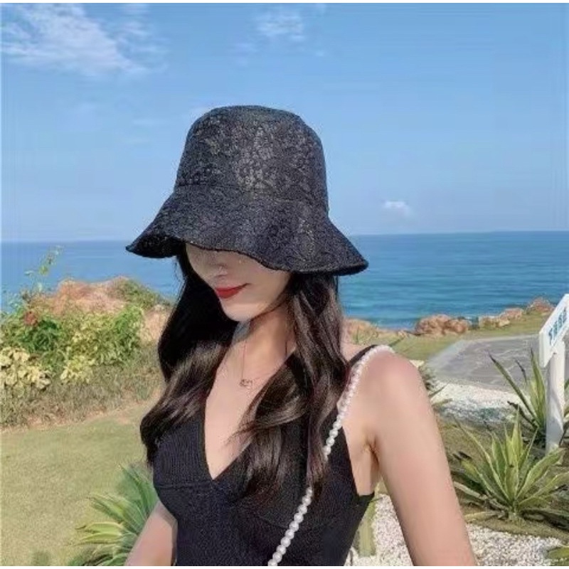 Topi  The fisherman hat cap casual diamond Korean fashion hat outdoor