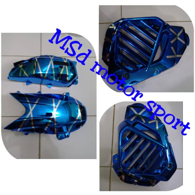 Variasi Vario 125 lama old cover cvt Vario 125 + cover filter Vario 125 + tutup radiator vario 125