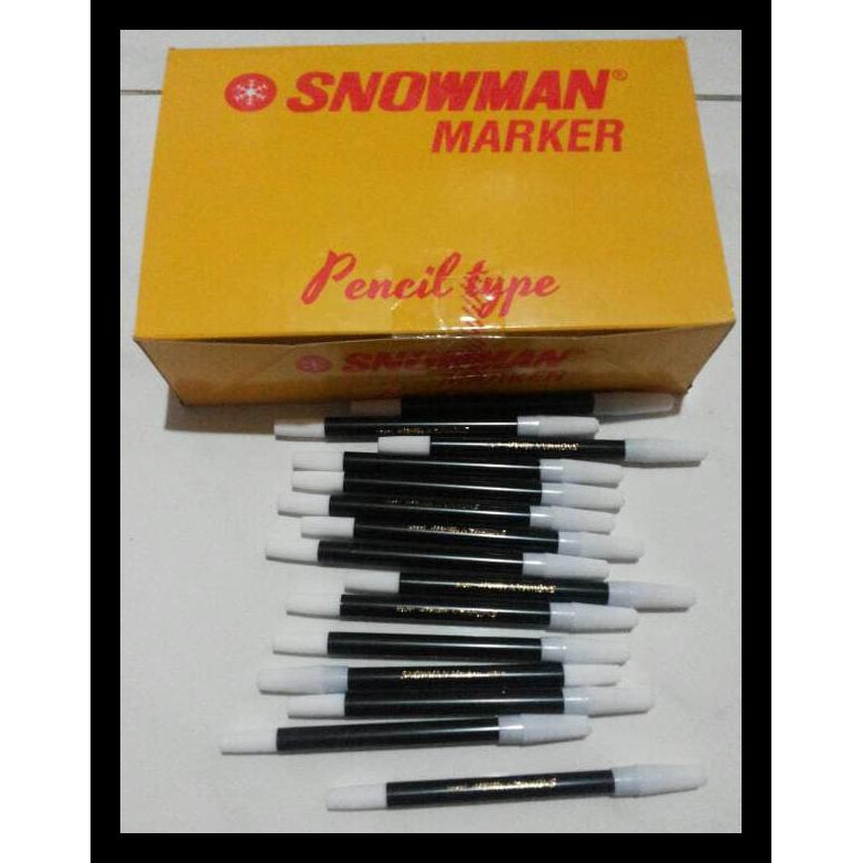 

Spidol Kecil Snowman Marker Pencil Type Terbaik