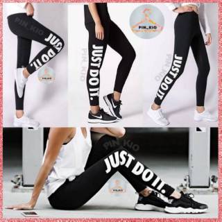  CELANA LEGGING WANITA IMPORT  JUST DO IT OLAHRAGA 