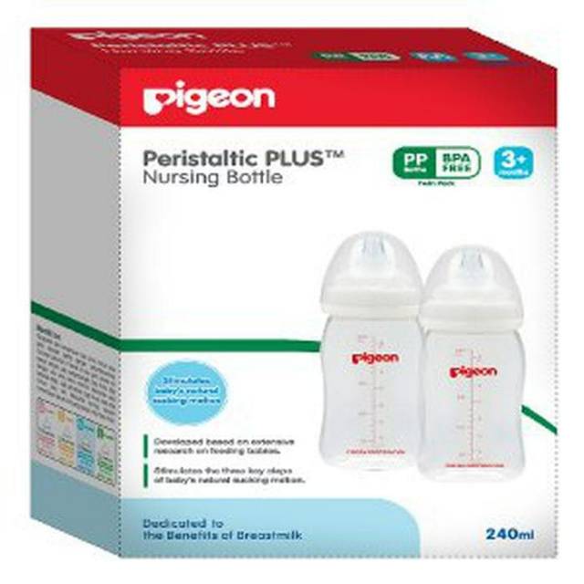 Pigeon Twin Pack Wide Neck Plus 160ml &amp; 240ml