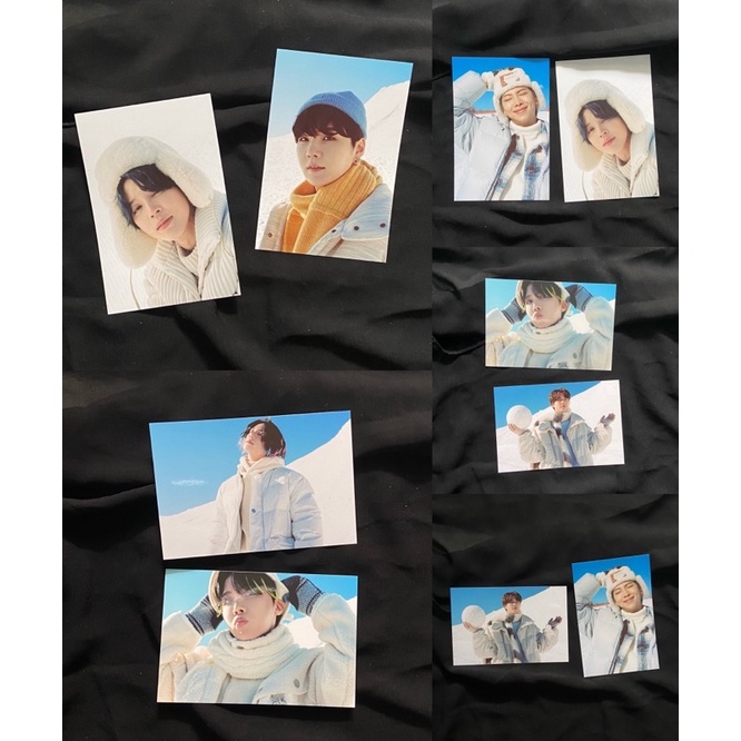 BTS WINTER PACKAGE 2021 (4 x 6 PHOTOSET) BUNDLE