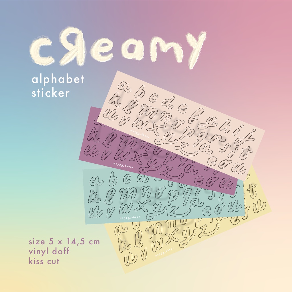 

creamy sticker vol.3 part 2