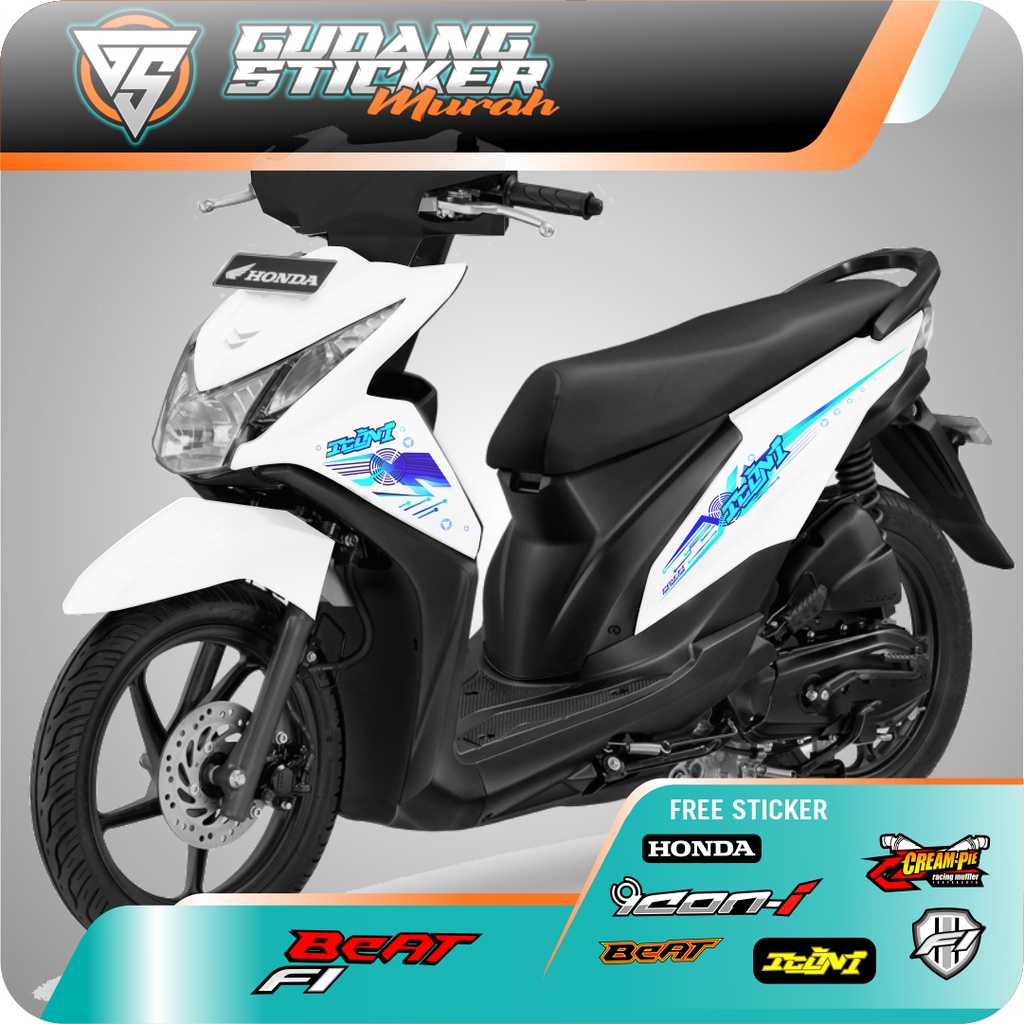 STRIPPING MOTOR BEAT FI TRANSPARAN