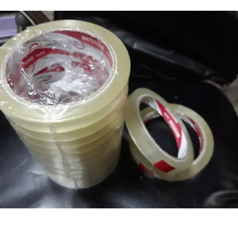 

케 SLOP ISI 12- Isolasi 1/2 inch x 72 yard / solasi / lakban 12mm Terbaru