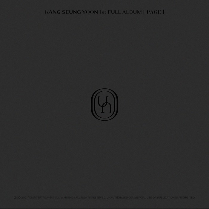 [YG SELECT BENEFIT] KANG SEUNG YOON - 1ST ALBUM [PAGE] KIT