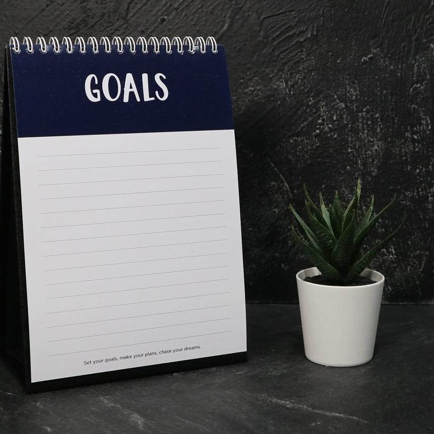 

☂ Kalender Meja 2021 | Kalender Goals Keren Banget | ! Desk Calendar | Kalender 2021 ❋