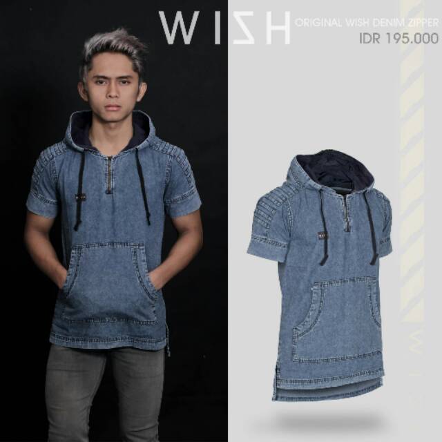WISH DENIM ZIPPER