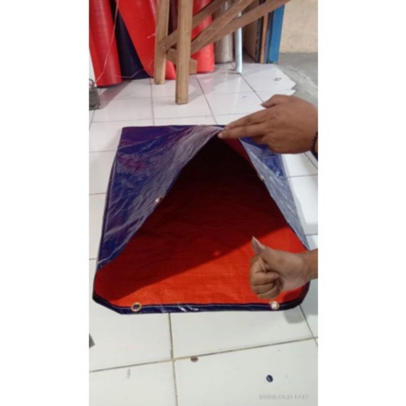 karung kurir terpal 80cm x100cm anti air buat paket a3
